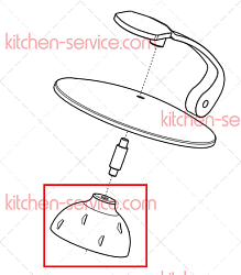 Крышка прижимная для соковыжималки SIRMAN (IB2260725)