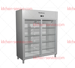 Шкаф холодильный R1400К INOX CARBOMA (ПОЛЮС)