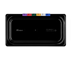 Крышка черная для гастроемкости 1/3 полипропилен MGprof