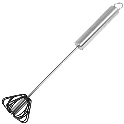 Венчик механический вращающийся нержавеющая сталь черный ILSA