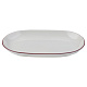 Блюдо овальное 37см Modest Maroon ID Fine