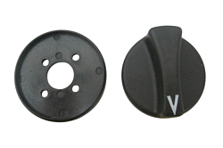 Ручка регулятора аппарата для приготовления хот-догов HHD-1 STARFOOD (HHD_10+11 knob and ring)
