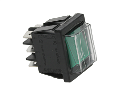 Переключатель двухполюсный кнопочный ZANUSSI (554058808)