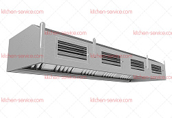 Зонт вытяжной ЗППВ-220/120 КОБОР