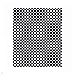Бумага упаковочная Чёрно-белая клетка 28x34 см GARCIA DE POU (169.10)