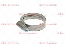 Хомут шланговый 25-40 для печи (3449468)