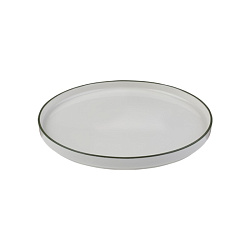 Тарелка с бортом 25,5см Modest Green ID Fine