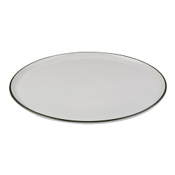 Тарелка для пиццы 33см Modest Green ID Fine