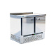 Шкаф-стол холодильный СШС-0,2 GN-1000 NDSBS, нержавейка CRYSPI