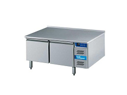 Шкаф холодильный центрального охлаждения 2xGN 1/1, 2-дверный, со столешницей и бортом KTO721141 COOL COMPACT