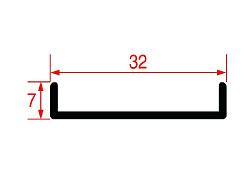Уплотнитель дверной № 437081 для AMIKA (437081)