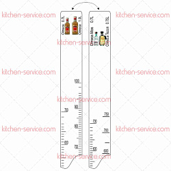 Линейка барная Olmeca (700 мл/1 л) Olmeca Altos (700 мл) TEZON (750 мл) P.L. PROFF CUISINE (81250056)