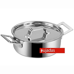 Кастрюля для подачи 150 мл круглая с крышкой PUJADAS (24.600)