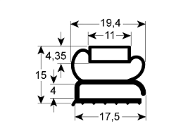 Уплотнитель изоляционный для AMBACH (5017304542)