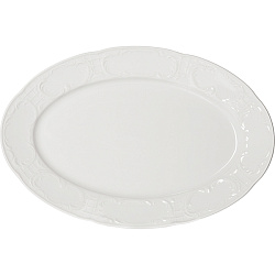 Блюдо овальное фарфор «Моцарт» BAUSCHER