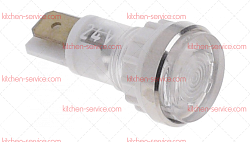 Лампочка индикаторная белая для печи (3221702)