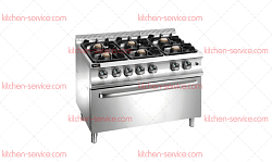 Плита газовая Chef Line GLRRG129FEXXL APACH