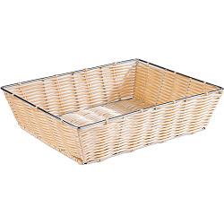 Корзина для хлеба плетеная 32,5 см беж APS