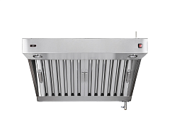 Зонт вытяжной ЗВЦ 1000х1000 LUXSTAHL