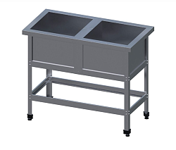 Ванна моечная ВСМ-2/500-ЮТ ТЕХНОЛОГИИ ЮГА