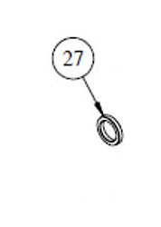 Манжета вала для мясорубки LM-130 KT (LM130027)