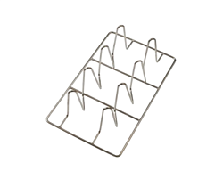 Решётка из нержавеющей стали GN 1/1 на 8 цыплят по 1300 г, 530x325 мм MKN (206062)