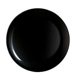 Тарелка 250 мм без полей Evolution Black  ARCOROC (мг62038)