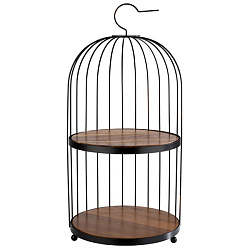 Этажерка «Бёрдкейдж» 2 яруса круглая 26 см APS