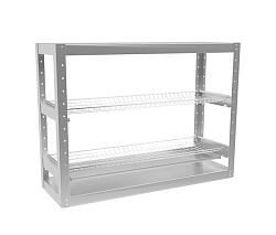 Стеллаж для стаканов ЭКОНОМ СКСК-2КЭ-2М ПИЩЕВЫЕ ТЕХНОЛОГИИ