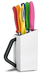 Набор ножей на пластиковой подставке VICTORINOX