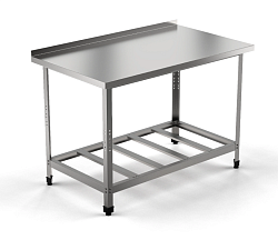 Стол производственный с бортом серия Стандарт СПБП 1000/700-с EKSI