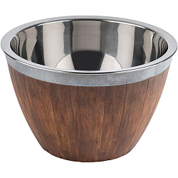 Салатник с охлаждением 3 л тем.коричневый APS