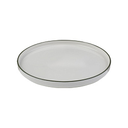 Тарелка с бортом 28см Modest Green ID Fine