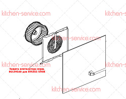 Защита вентилятора для XVC055 UNOX (0G1395A0)