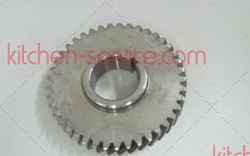 CG22DM_28 big gear Шестерня редуктора большая ведущая для мясорубки_сыротерки Starfood 22