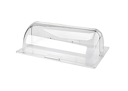 Крышка для корзины 1/1 53,6х36,2х17,6 см откидная Roll-top поликарбонат SUNNEX (88189L)