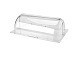 Крышка для корзины 1/1 53,6х36,2х17,6 см откидная Roll-top поликарбонат SUNNEX (88189L)