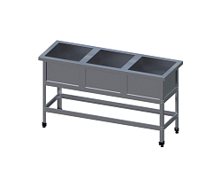 Ванна моечная ВСМ-3/530-ЮТ ТЕХНОЛОГИИ ЮГА