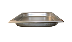 Гастроемкость без крышки нержавеющая GN-2/1 17 л, 650х530х65 мм ROAL