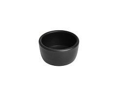 Соусник 50/75 мл круглый, ABS пластик черный MGprof (1726)