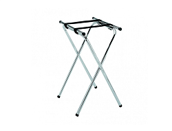 Подставка - стойка напольная для подносов 47х53,5х77 см, нержавеющая сталь (триджек) SUNNEX (M8020TR-UK)