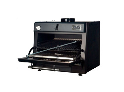 Печь на древесном топливе CHO 44 LUX черная VORTMAX