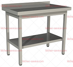 Стол производственный СП-13/7-БП RESTOINOX