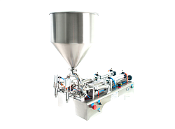 Дозатор поршневой G2WTD Pro 50-500 мл, 2 головки, пастообразный FOODATLAS