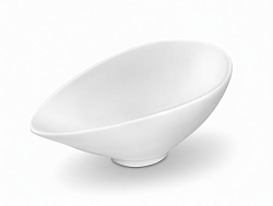 Салатник овальный 120х80 мм 75 мл скошенный край WILMAX