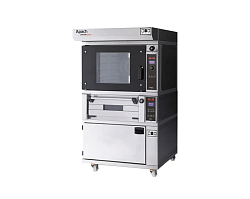 Печь конвекционная без козырька с подом и расстойкой BAKERY LINE K6TP DP + E218PA + E218PZ APACH