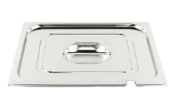 Крышка для гастроемкости с отверстием для ложки GN - 2/1 FOODATLAS (УТ000011258)