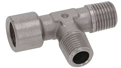 Фитинг Т-образный 1/4"M-1/4"M-1/4"F для CIME (DNRIRAC57)