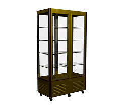 Витрина кондитерская D4 VM 800-1 R800C Сarboma Люкс ПОЛЮС
