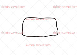 Уплотнитель дверцы 430x330 мм для печи (3786069)